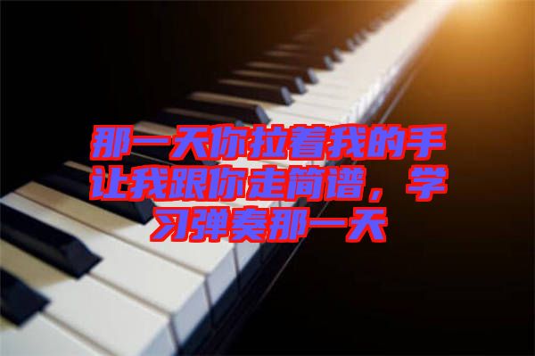 那一天你拉著我的手讓我跟你走簡譜，學(xué)習(xí)彈奏那一天