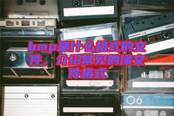 bmp是什么格式的文件，介紹常見的像文件格式